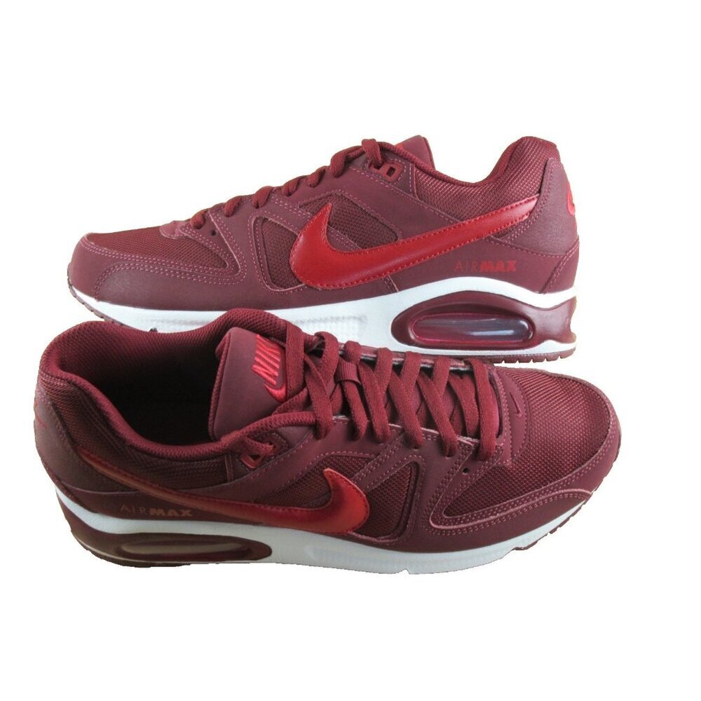 Nike Men's Air Max Command Running Shoes Team Red Gym Red White Sizes NIB